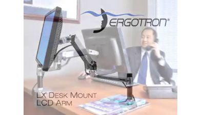 Ergotron Lx Lcd Arm Fur Tischmontage Gunstig Kaufen Schafer Shop