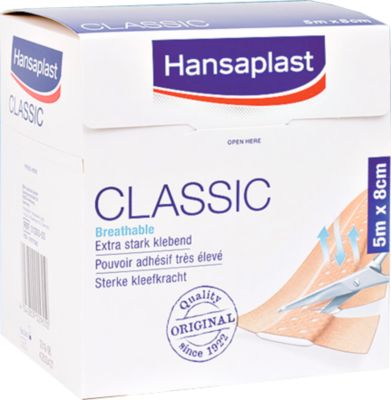 Hansaplast Classic Pflaster 8 cmx5 m 1 St - Bild 5
