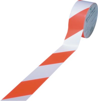 Rocol Rot Bodenmarkierungsband Easy Tape Pvc /Weiß L.33m B.50mm Rl. - Image 3