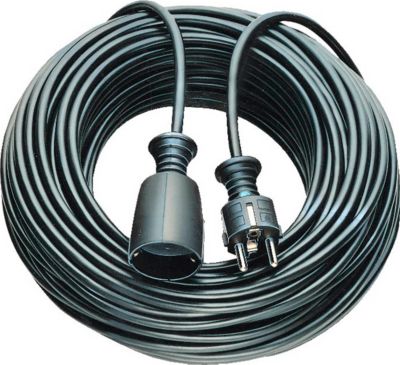 Brennenstuhl Schwarz Kunststoff-Verlängerung 3M H05vv-F 3G1,5 - Image 4
