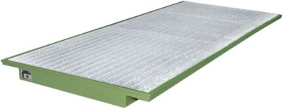 Bauer Einhängewanne für Palettenregal EHW 3300 - Grün RAL6011 - 3250x1250x110mm - Image 2