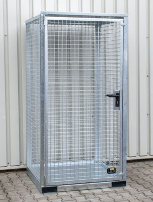 Bauer Gasflaschen-Container Gfc-E/T M0 Mit Tränenblechboden Für 16X Gasflaschen Ø 230 Mm 4052462054295 - Image 5