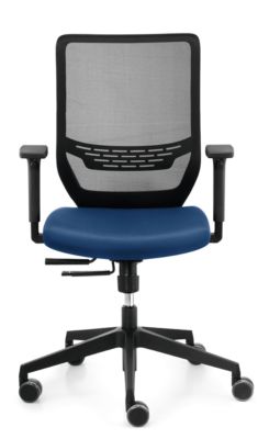 Dauphin Sitz-Husse für Bürostuhl to-sync work - Nachrüstbar - Azurblau - Image 4