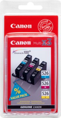 Canon Magenta/Cyan/Gelb Original Cli526 (4541B018) Tintenpatrone Multipack - Bild 12