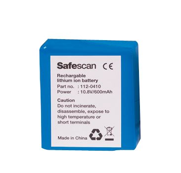 Safescan Akku LB-105 - Lithium-Ion - 600 mAh - 10.8 V - für Safescan 155-S, 135i, 145i, 155i, 165i - Image 5