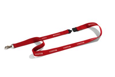 Durable Textilband 20 Visitor Länge 440 mm rot - Image 3