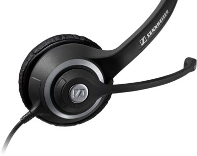 Sennheiser SC 260 USB MS II Binaural Headset - Skype-zertifiziert - Kabelgebunden - Noise-Cancelling Mikrofon - Schwarz/Silber - Bild 6