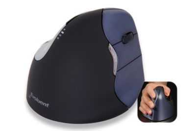 Evoluent Vertikalmaus 4 Wireless VM4RW Laser 6 Tasten Schwarz/Blau für Rechtshänder - Image 7