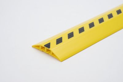 Kabelbrücke Typ 3 - Signalgelb/Schwarz - L 1,5 m x B 100 mm x H 17 mm