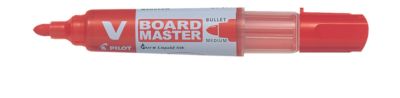 Whiteboardmarker pilot v-board master, rund, rød - Bild 4