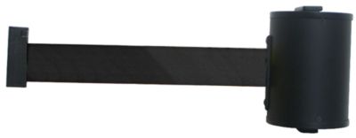 RS-GUIDESYSTEMS Wandgurtkassette - 10m Gurtlänge - drehbar - schwarz - Schraubbefestigung - Image 2