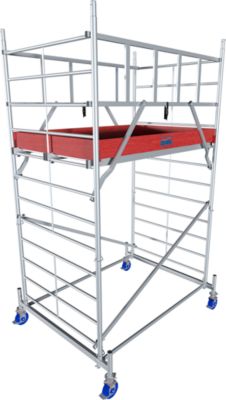 Krause Grau Fahrgerüst Monto Protec Xxl Aluminium 4,30 M Baugerüste - Image 8