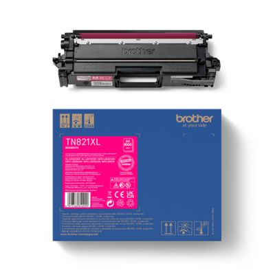 Brother Schwarz Toner Originalzubehör Tn-821Xlm Ca. 9.000 Seiten Magenta - Bild 4