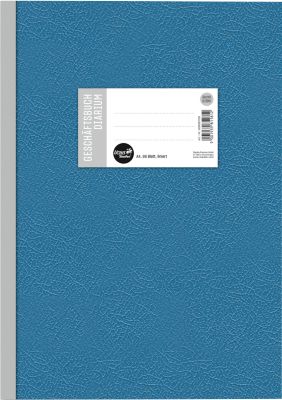 Ursus_Style Geschäftsbuch - liniert - DIN A4 - blau - Bild 5
