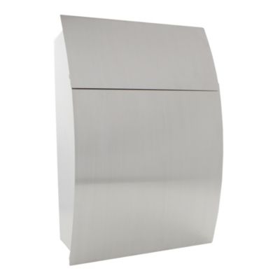 Rottner Briefkasten Harrow Edelstahl - Großzügige Einwurfklappe 300 x 40 mm - Türanschlag unten - Image 3