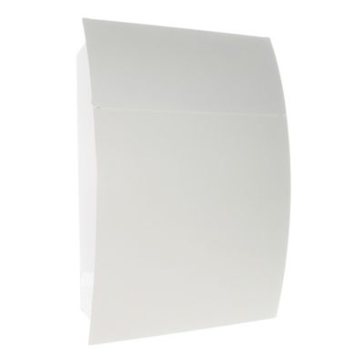 Rottner Briefkasten Harrow weiß - Edelstahl - Einwurfklappe 300 x 40 mm - Image 3