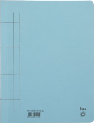 Bene Blau Mappe, 25 Schnellhefter Karton Din A4 (A4, 25X) - Image 4
