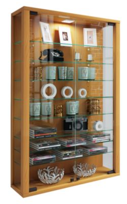 Vcm Buche Wandregal "Wandvitrine Hängevitrine Glasvitrine Vitrosa Mini" 1 Stk. Tlg. von Baur - Image 9