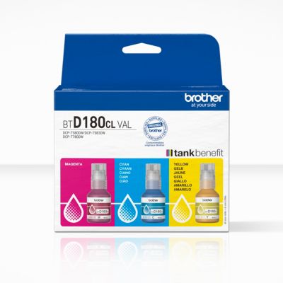 Brother Btd180clval Original Tintenflaschen Value-Pack C/M/Y 4977766838931 - Image 11