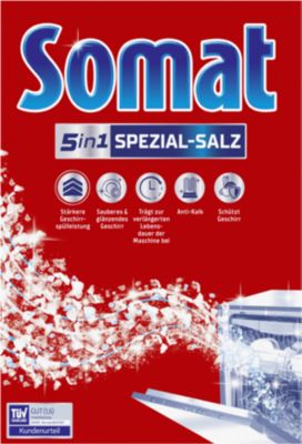 Somat 5-in-1 Spezial-Spülmaschinensalz, 1.2 kg, grobkörnig, Antikalk-Aktiv - Image 3