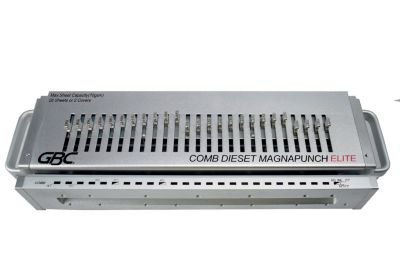 GBC Magnapunch Elite Stanzwerkzeug - CombBind 21 Loch - Silber - Image 2