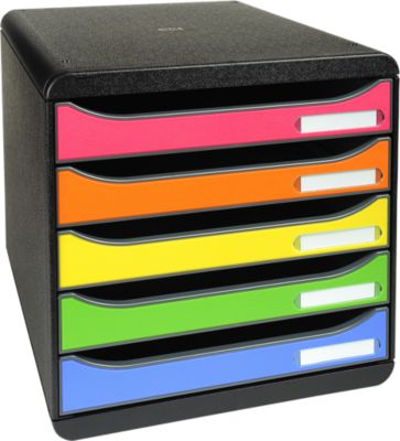 Exacompta Schwarz/Mehrfarbig Dokumentenablage, Big-Box Plus (A4) - Image 5
