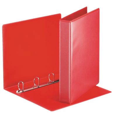 Esselte Ringbuch Präsentation, Mit Taschen, A4, Pp, 4 Ringe, 30 Mm, Rot - Bild 4
