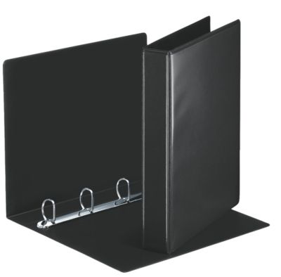 Esselte Ringbuch Präsentation, Mit Taschen, A4, Pp, 4 Ringe, 30 Mm, Schwarz - Bild 4