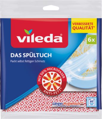 Vileda Spültuch 6-er Pack, 34 x 34 cm - Bild 5