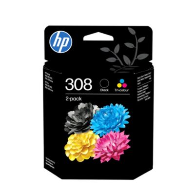 HP 308 2er-Pack Schwarz/Cyan/Magenta/Gelb Original Druckerpatronen-Kombipackung - Image 6