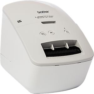 Brother Etikettendrucker QL-600G, Graustufen, für B 12-62 mm, 300 x 600 dpi, 44 Etiketten/Min.,
