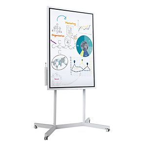 Digitales Flipchart Samsung "Flip", 55", Touch-Panel, Speicher- & Screen-Sharing-Funktion, inkl.