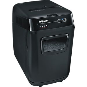Fellowes® Aktenvernichter AutoMax 200C, Partikelschnitt 4 x 38 mm