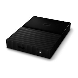 Festplatte WD MY PASSPORT, USB 3.0, schwarz