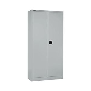 Flügeltürenschrank MS iCONOMY, Stahl, 5 Ordnerhöhen, B 800 – 1200 x T 400 x H 1935 mm