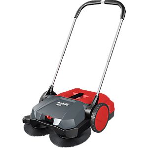Haaga Kehrmaschine 355, manuell, Kehrfläche bis 500 m², Behältervolumen 20 L