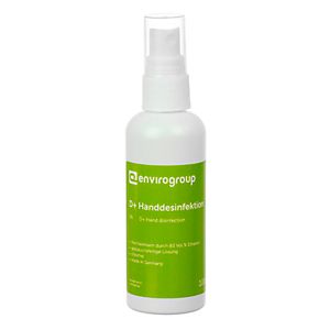 Händedesinfektionsmittel D+, begrenzt viruzid/bakterizid/levurozid/fungizid/tuberkulozid, 100 ml,