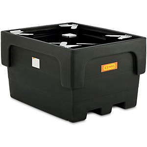 IBC-Auffangwanne, Polyethylen, 1100 l, verschiedene Ausführungen, unterfahrbar
