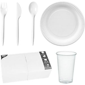 Komplettangebot "Firmenfeier" Einweggeschirr