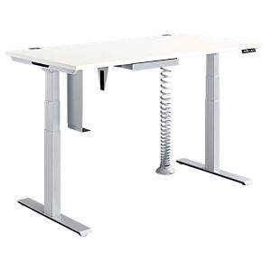 Komplettangebot MODENA FLEX 5-tlg., Schreibtisch elektr. höhenverstellbar, PC-Halterung + Schublade