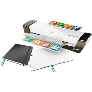Laminiergerät Leitz iLam Office, A4, Folienstärke 80-125 mic + gratis Notizbuch Leitz Complete