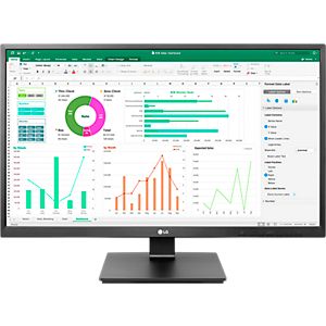 LG IPS Business Monitor 24BN550Y-B, 24", 16:9, 1.920x1.080 Pixel, DVI, HDMI, DisplayPort, VESA