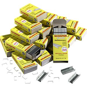 Markenheftklammern 24/6 von SCHÄFER SHOP