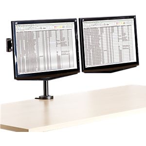 Monitorhalterung Fellowes Professional Doppel-Monitorarm, schwenkbar, bis 10 kg