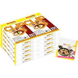 Multifunktionspapier CLIP OutPut 20 x 500 Blatt + mymüsli-Gutschein GRATIS