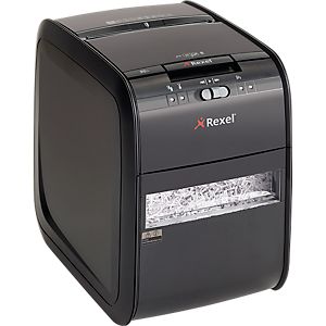 Rexel Aktenvernichter Auto+ 90X, Partikelschnitt 4 x 45 mm, bis zu 90 Blatt Einzug