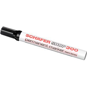 SCHÄFER SHOP Permanent Marker 300, mit Rundspitze