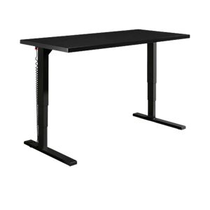 Schreibtisch Elements, elektrisch höhenverstellbar, B 1600-2000 mm, C-Fuß o. T-Fuß, div. Farben