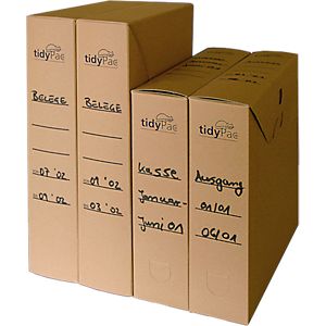 Sparset Archivboxen, 25 Stück + gratis Permanet-Marker 300, 4er-Set