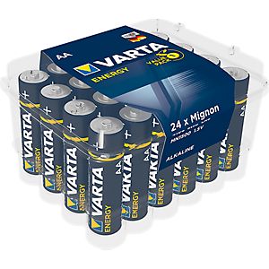 Sparset VARTA Batterien Energy, Micro AAA o. Mignon AA, 1,5 V, 24 Stück